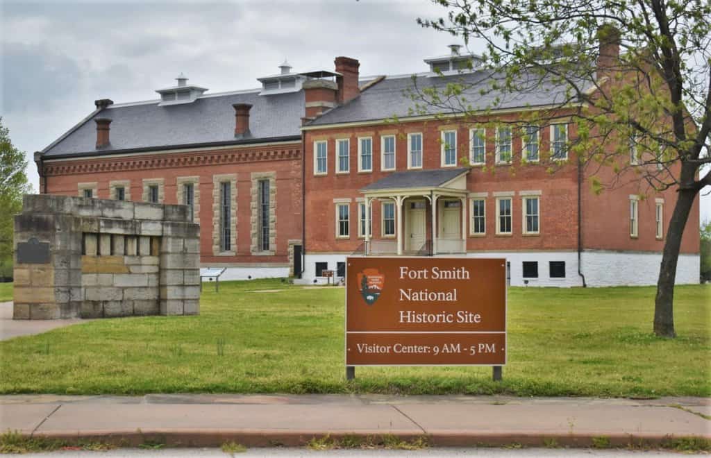 Fort Smith National Historic Site provides vistors with a background of the activities that occurred in this region.