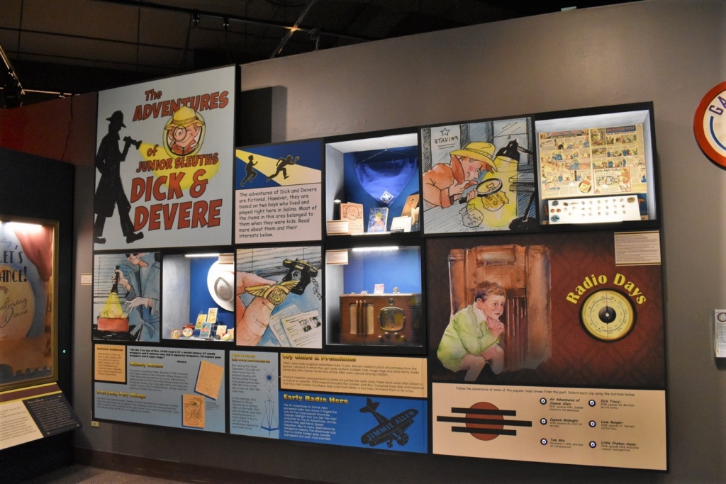 The Smoky Hill Museum has an exhibit that includes stories of local children.