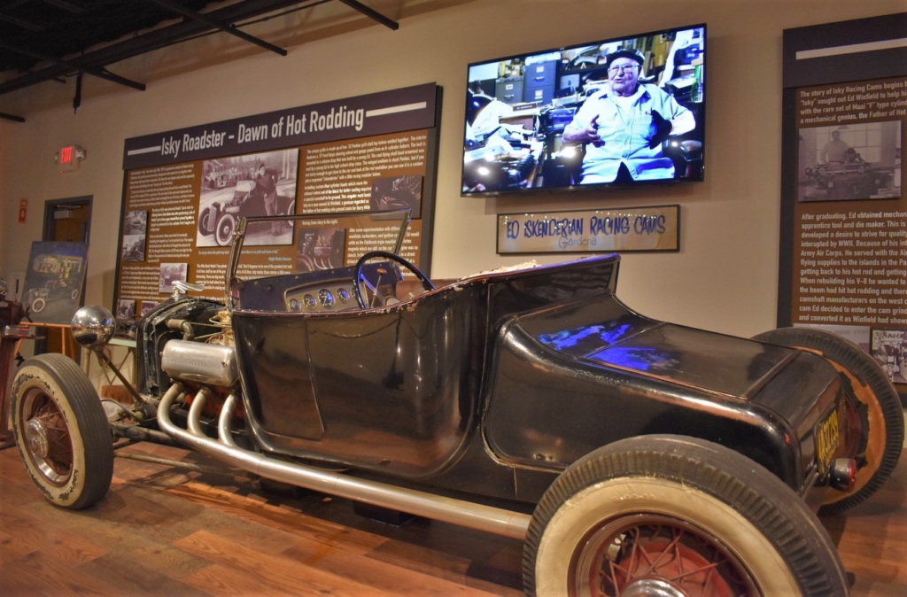 At the Museum of American Speed you can learn about some of the early players in the racing game. 