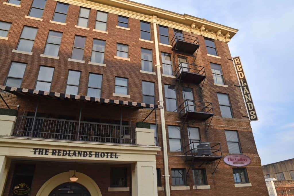 The Redlands Hotel was the perfect home base for our Palestine, Texas visit.
