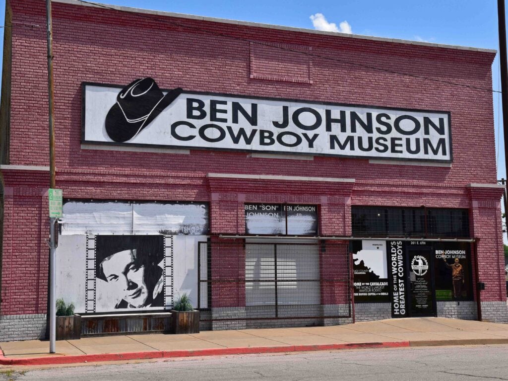 The Ben Johnson Cowboy Museum is located in Pawhuska, Oklahoma.