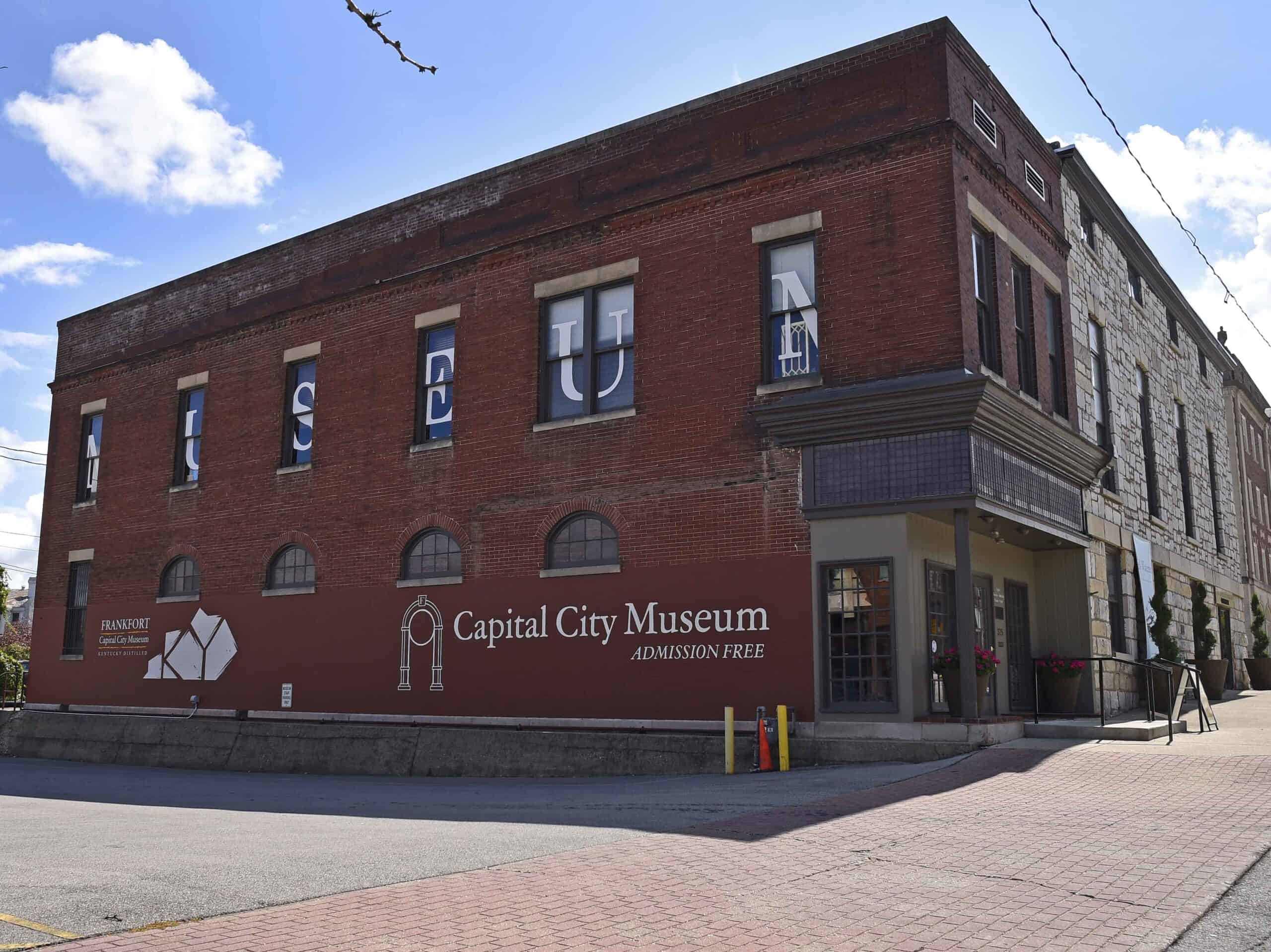 The Capital City Museum is a god place to learn about Frankfort, Kentucky.