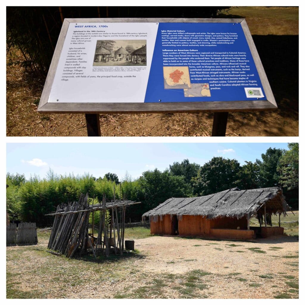 The West African village was where many slaves were forced into servitude and shipped to other lands.
