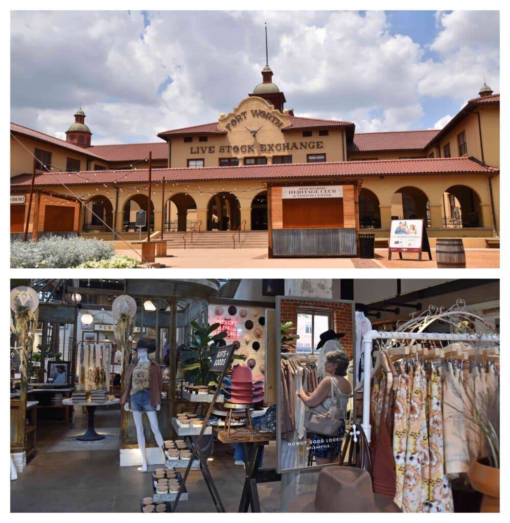 The Fort Worth Stockyards are a great place to pick up some souvenirs.