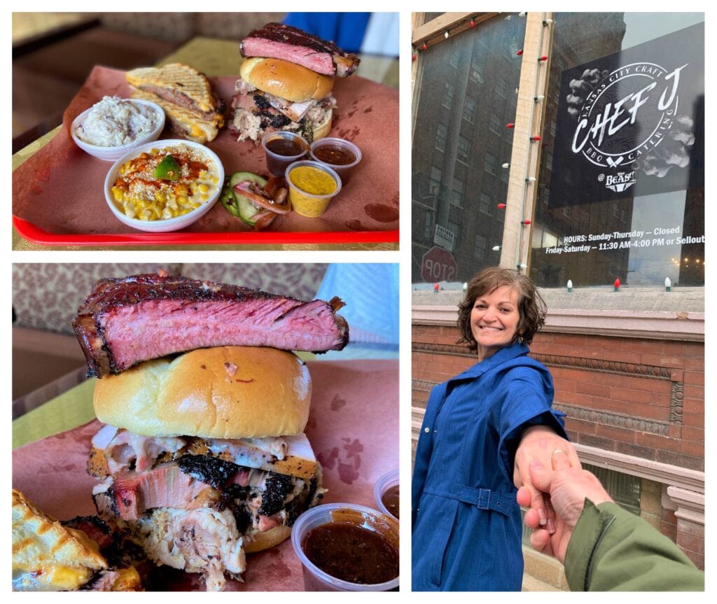 A trip to the West Bottoms offers a chance to sample Chef J BBQ.