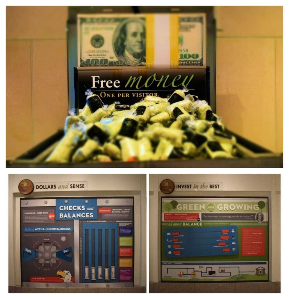 The Money Museum teaches visitors all about the currency we use every day.