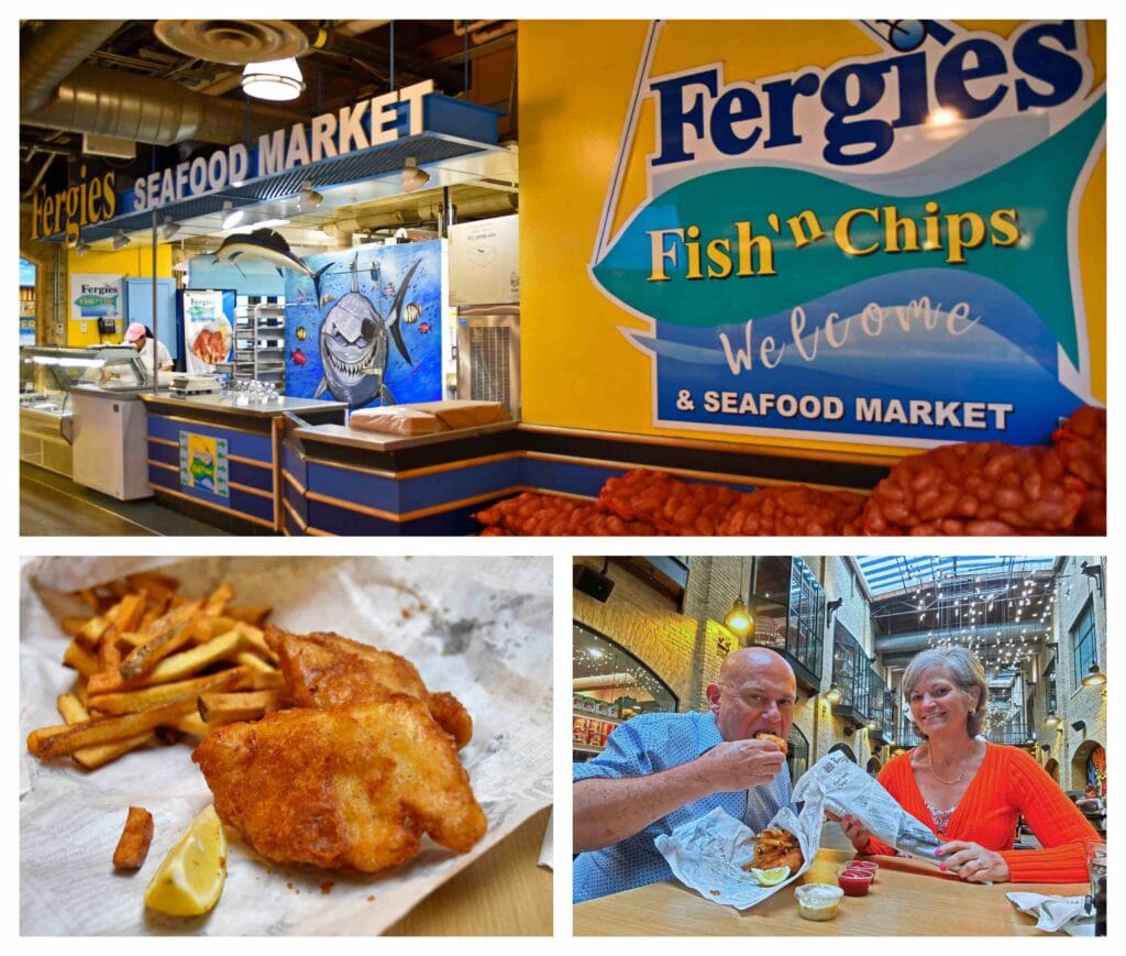 Fergie's Fish 'n Chips was the perfect beginning for our tour of Winnipeg eats.