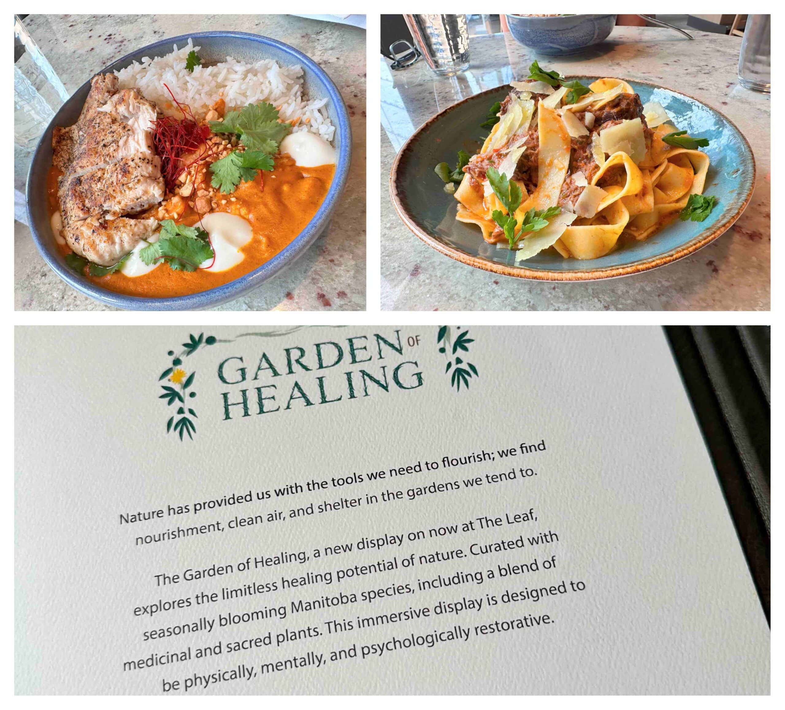 Gather is an inviting eatery located in Assiniboine Park.