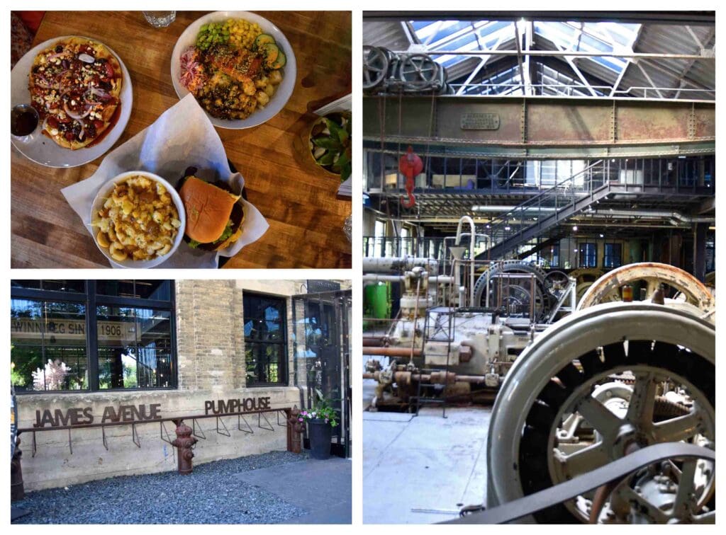 The James Avenue Pumphouse features delightful dishes in a restored historic building.