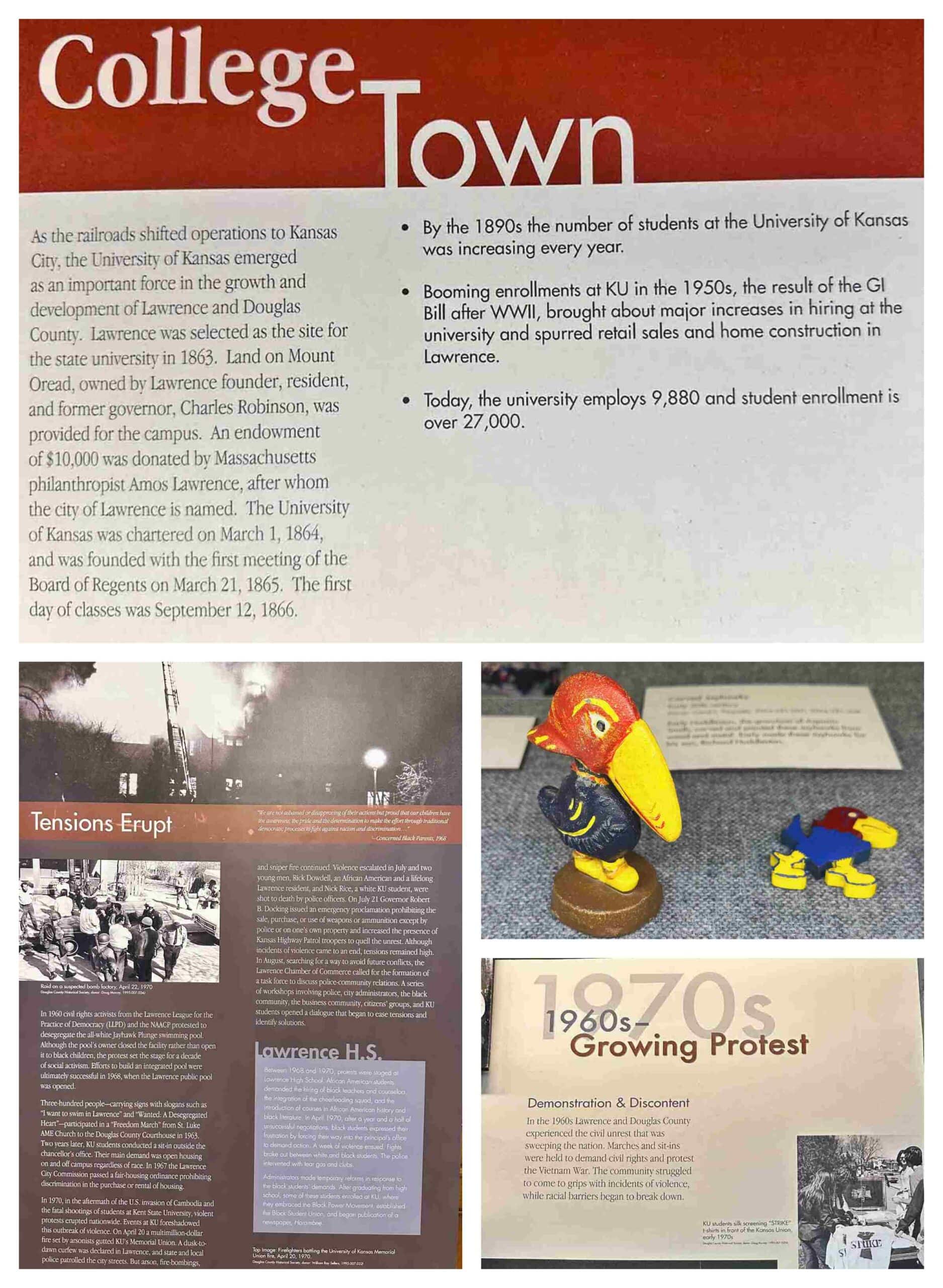 Kansas University has been on the frontline of many of the social changes.