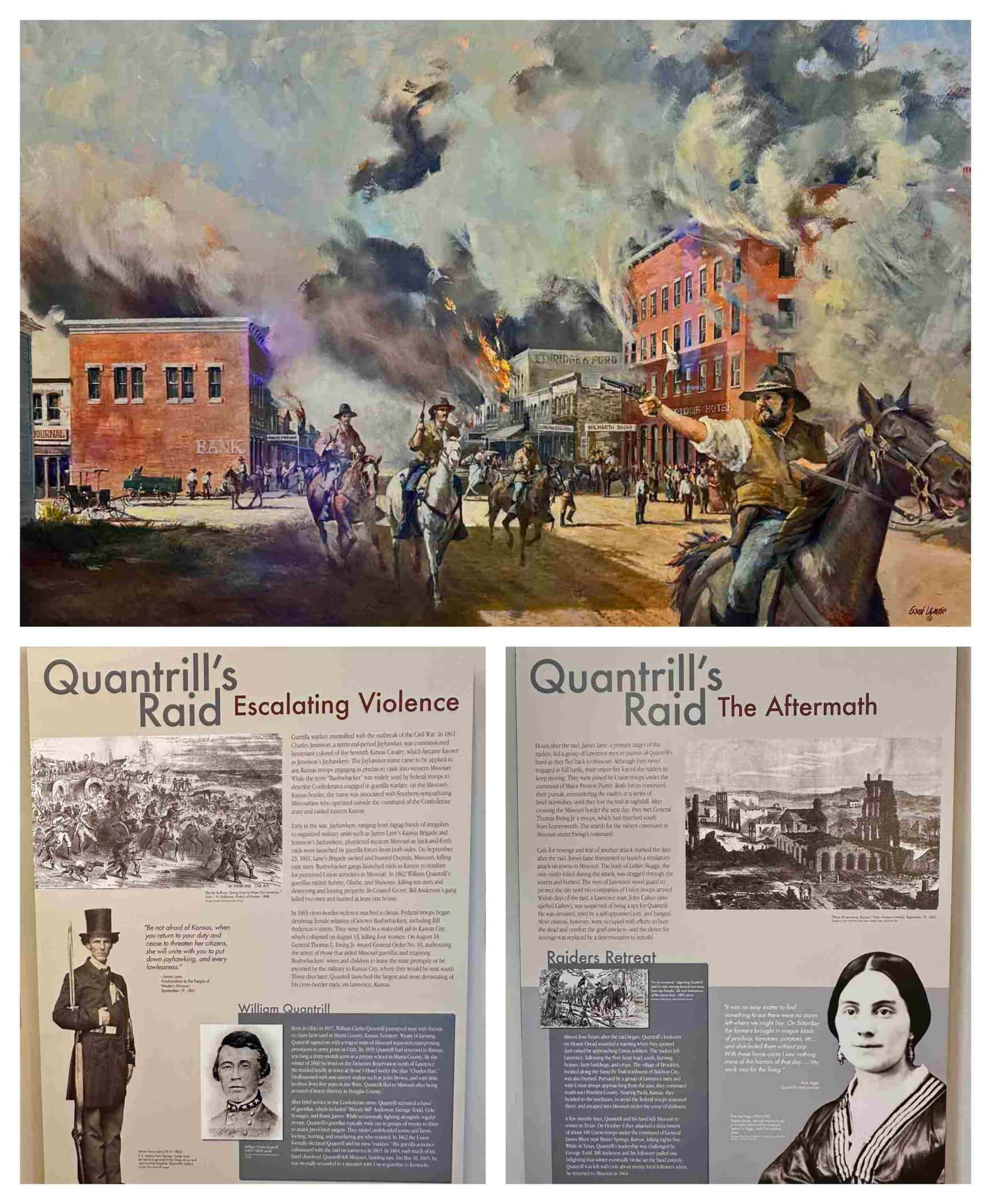 Quantrill's Raid was an important historic moment in Lawrence, Kansas.