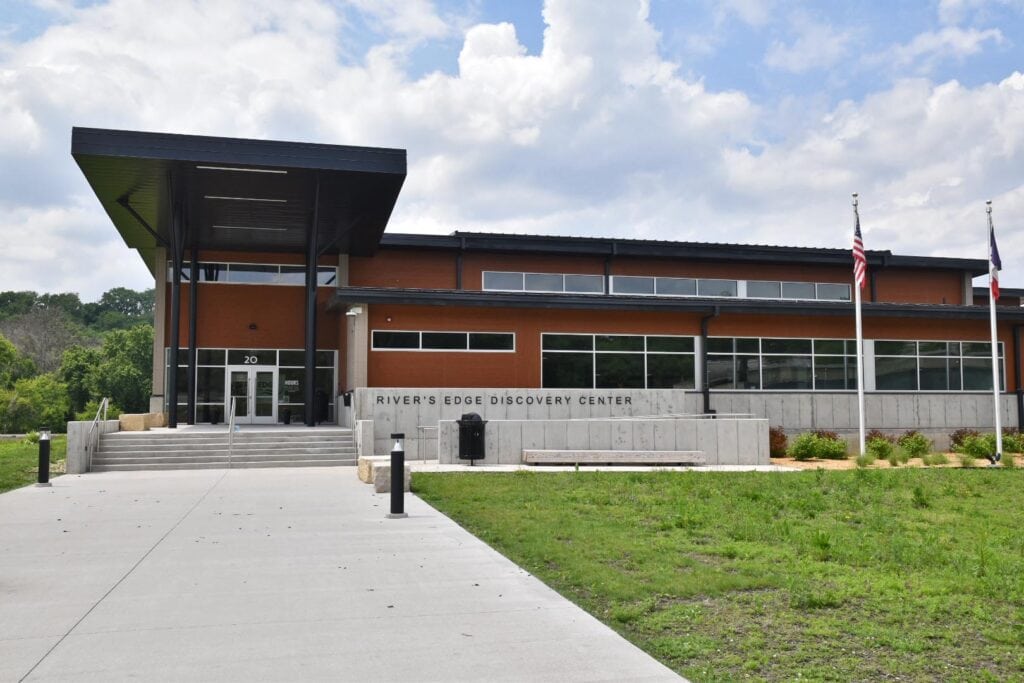 The Rivers Edge Discovery Center is a new attraction in Fort Dodge, Iowa.