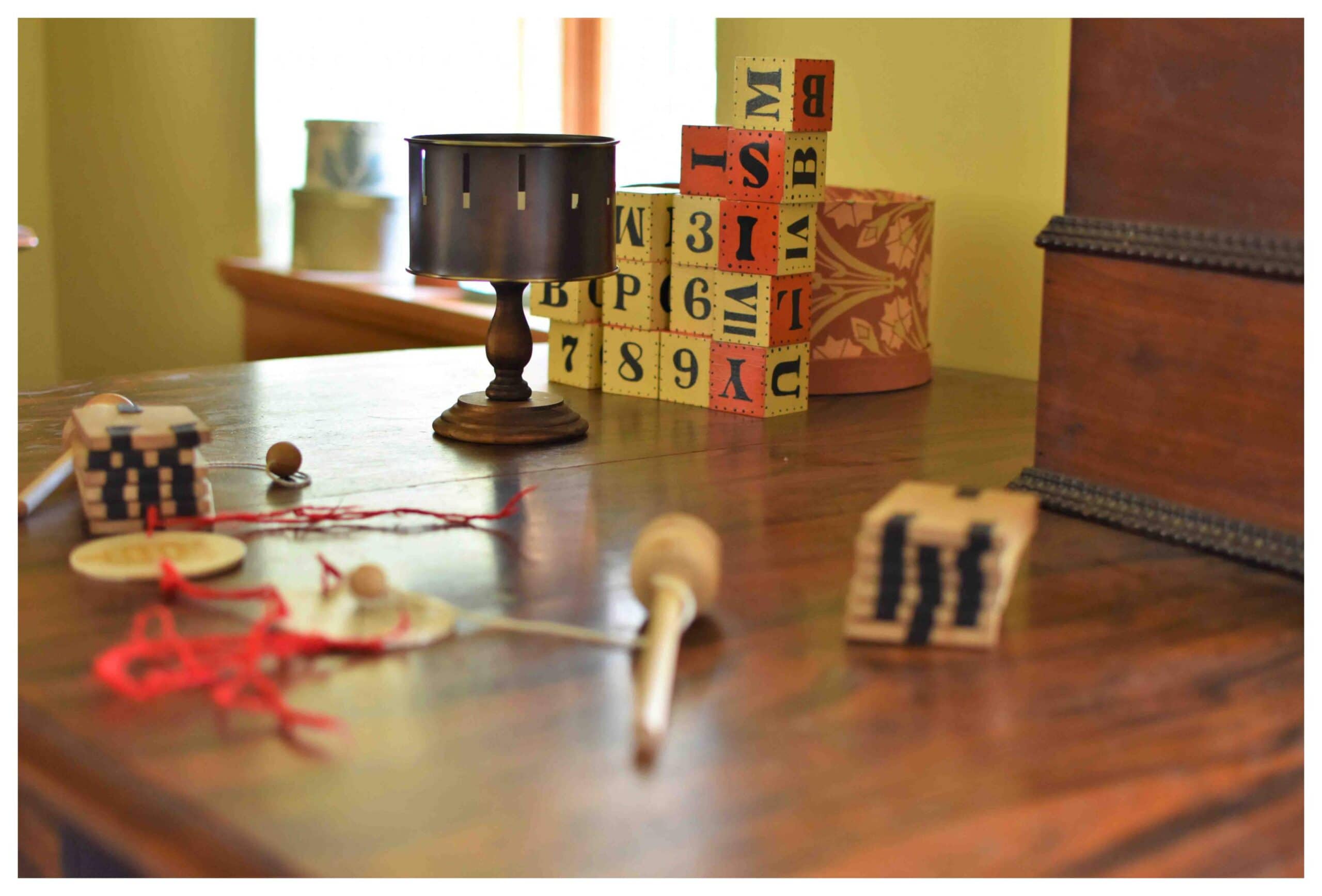 Popular toys from the 1860s.