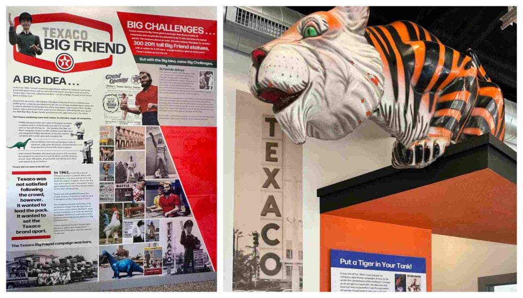 Inside the museum, visitors will find many stories of the fiberglass creations that dotted the landscape.
