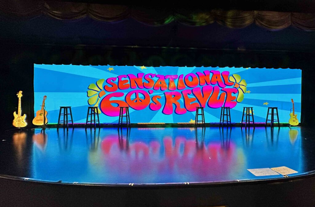 The Sensational 60's Review was a live show we enjoyed at the Blue Gate Music Hall.