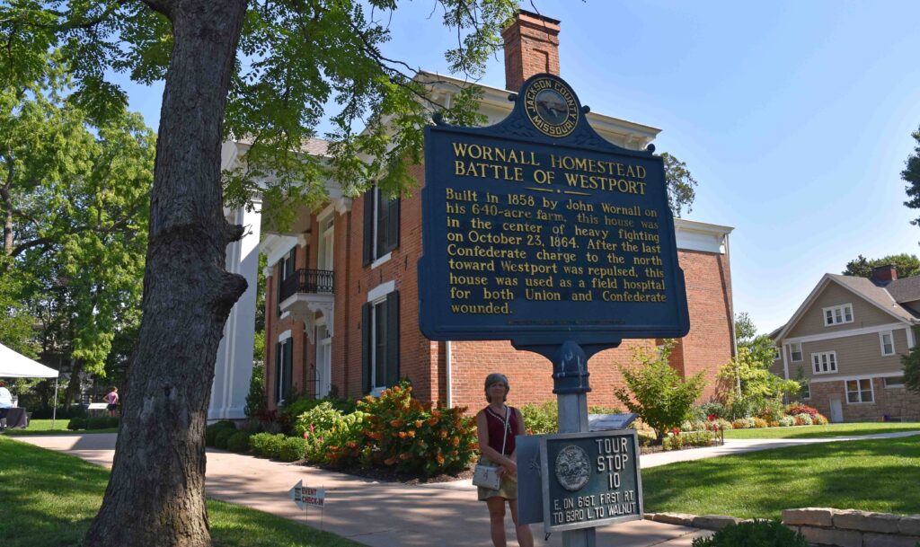 The John Wornall House is one of the early homes in Kansas City.