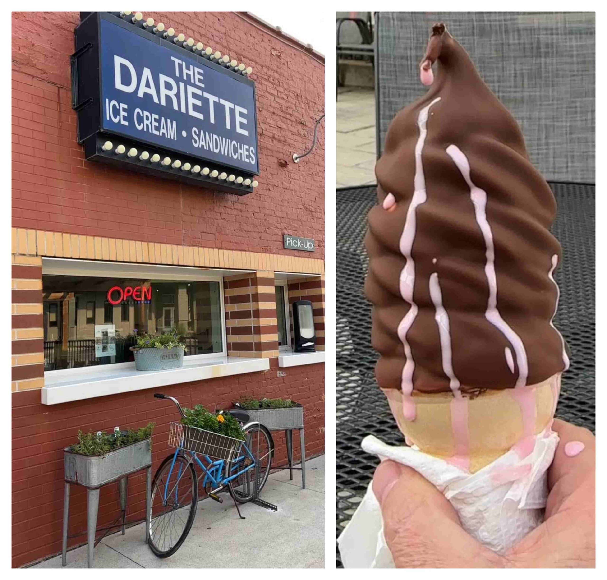 The Dariette is a classic sweet treats establishment that puts off a retro vibe.