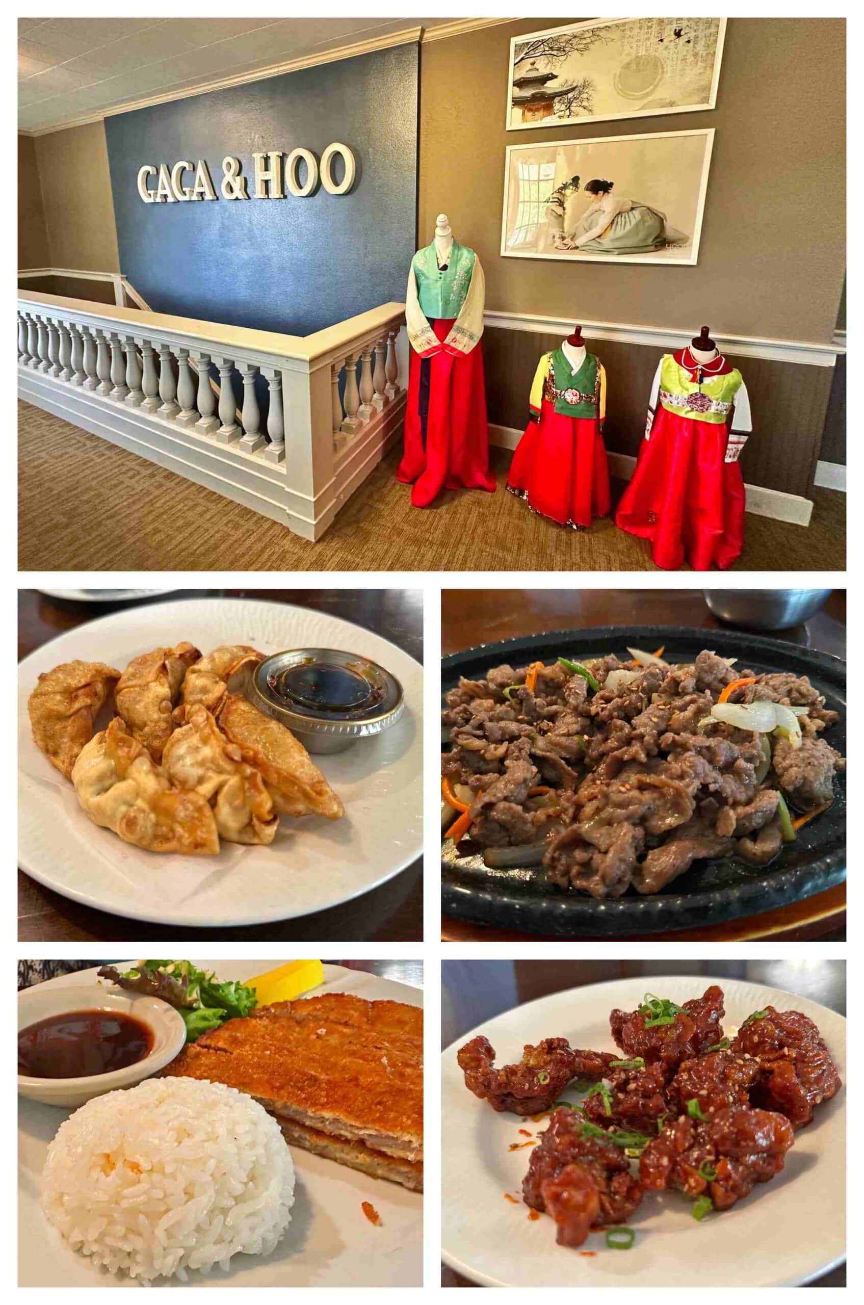 Gaga & Hoo is a Krean restaurant that surprised us with tempting dishes delivered by a robot.
