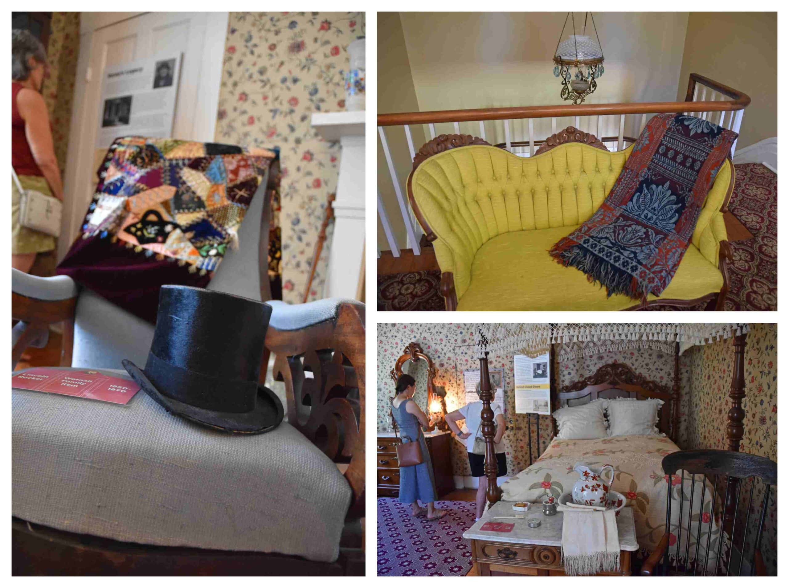 The John Wornall House is filled with period furnishings that reflect the family's status.