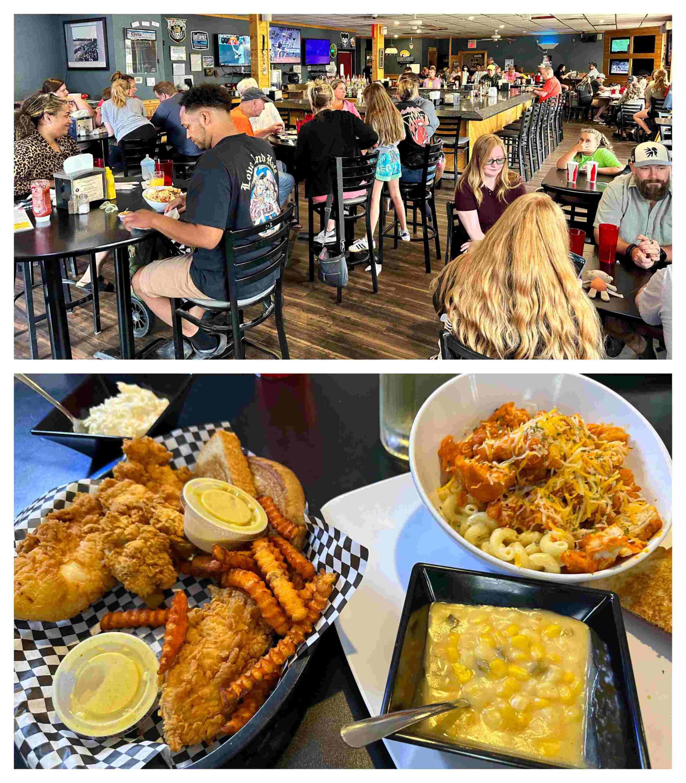 Sneakers Eatery was like being invited to a neighborhood party with great food.
