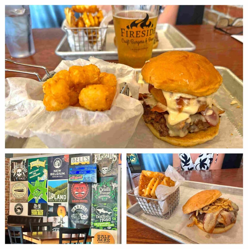 Craft brews and unique burgers were on tap at Fireside Burgers in LaGrange.