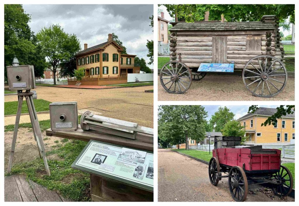 The historic Lincoln home is a good place to learn more about Lincoln's legacy in Illinois.