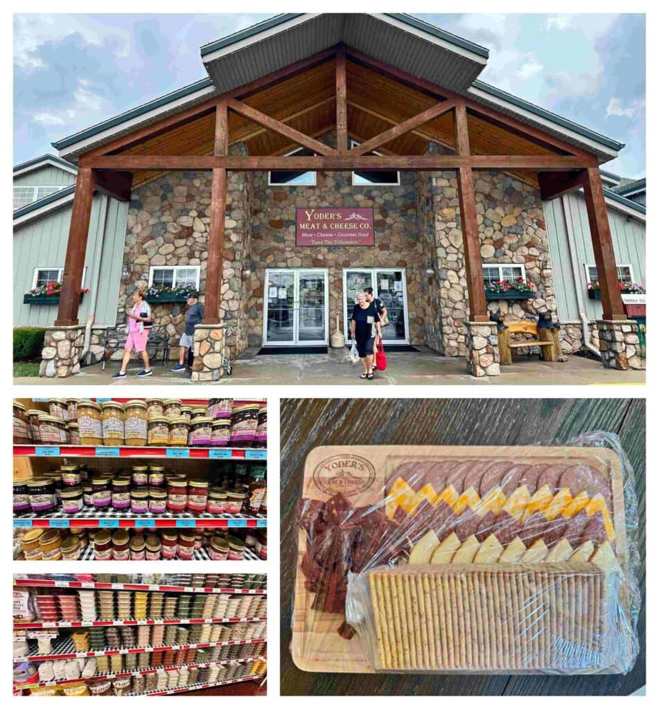 Yoder's Meat and Cheese is packed full of Amish traditional food items.