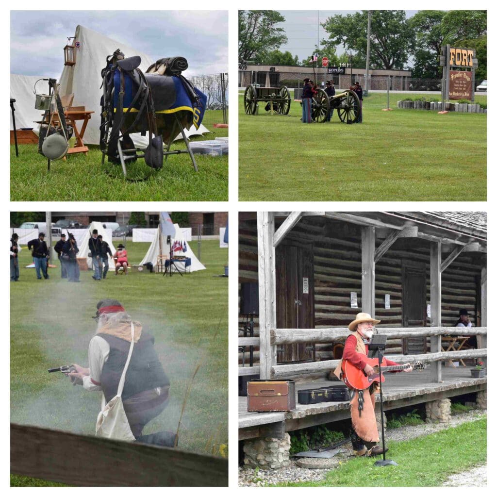 Frontier Days, at Fort Dodge, is a multiple day experience with reenactors.