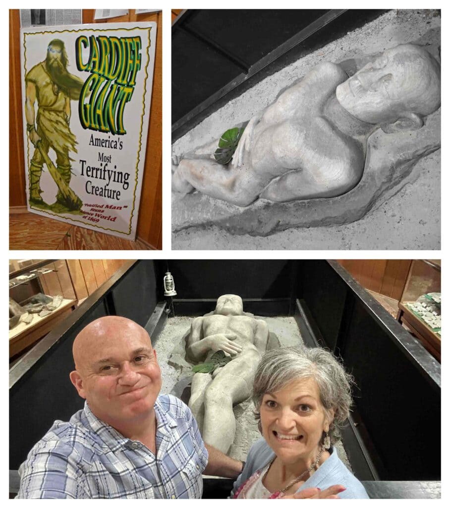 The authors are shocked by the story of the Cardiff Giant.