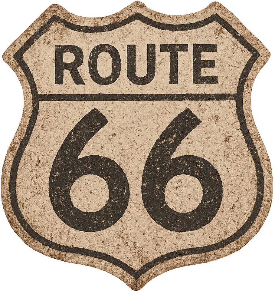 Route 66 Sticker
