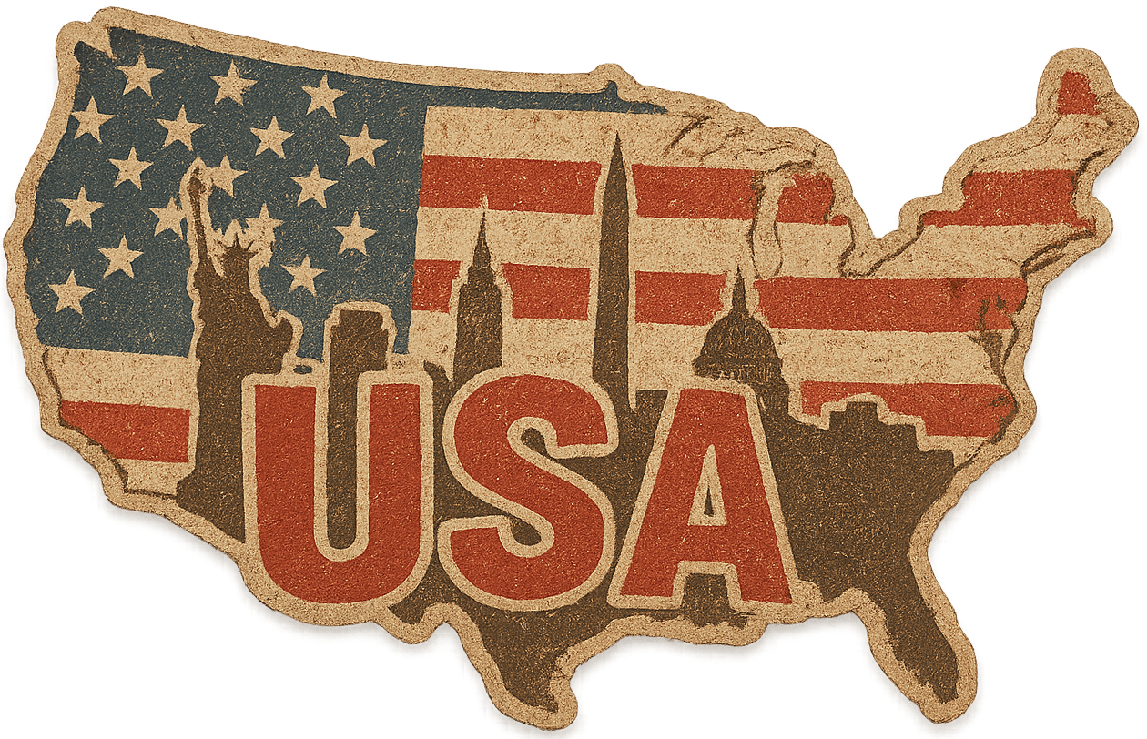 USA Sticker