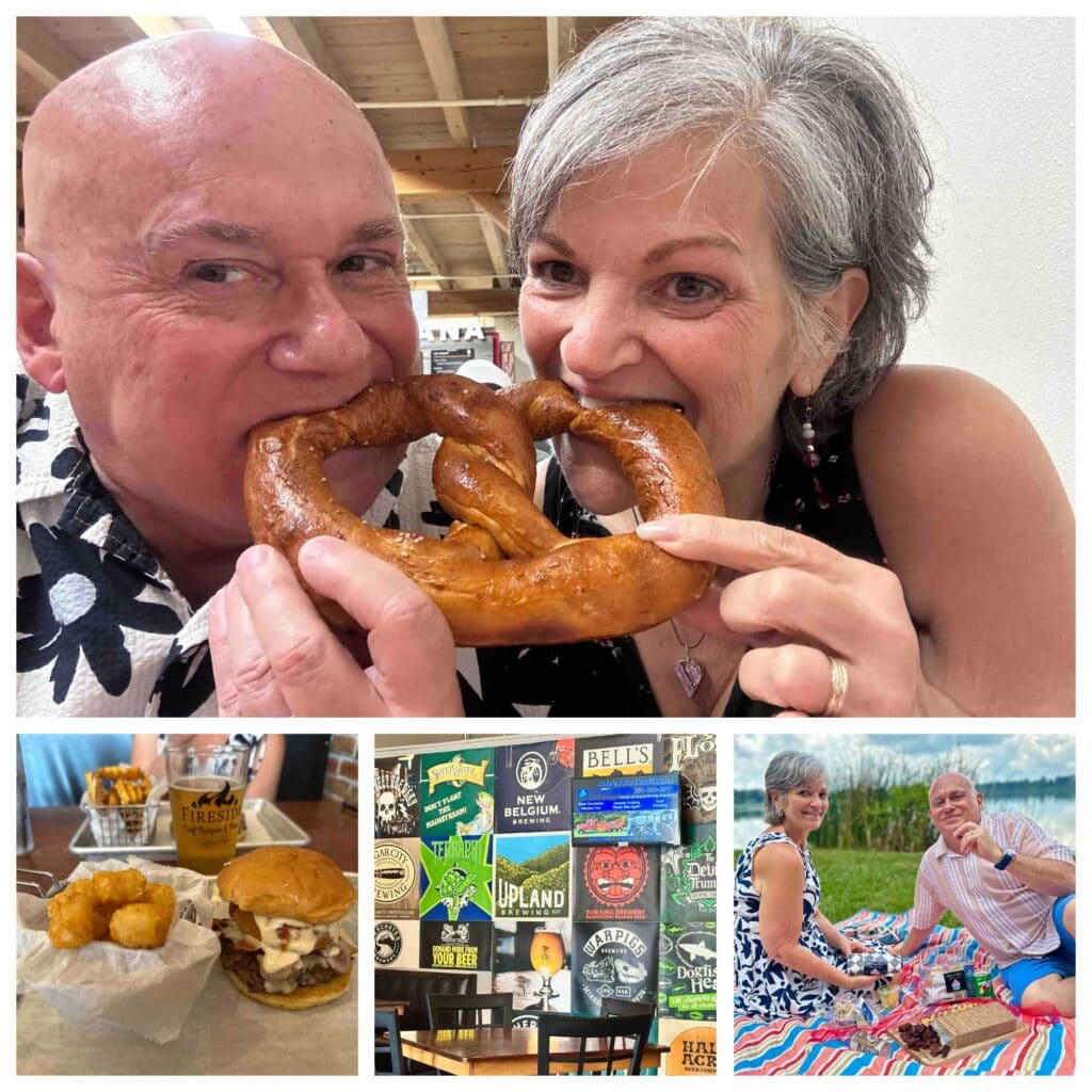 We found lots of dining options during our Shipshewana Indiana visit.