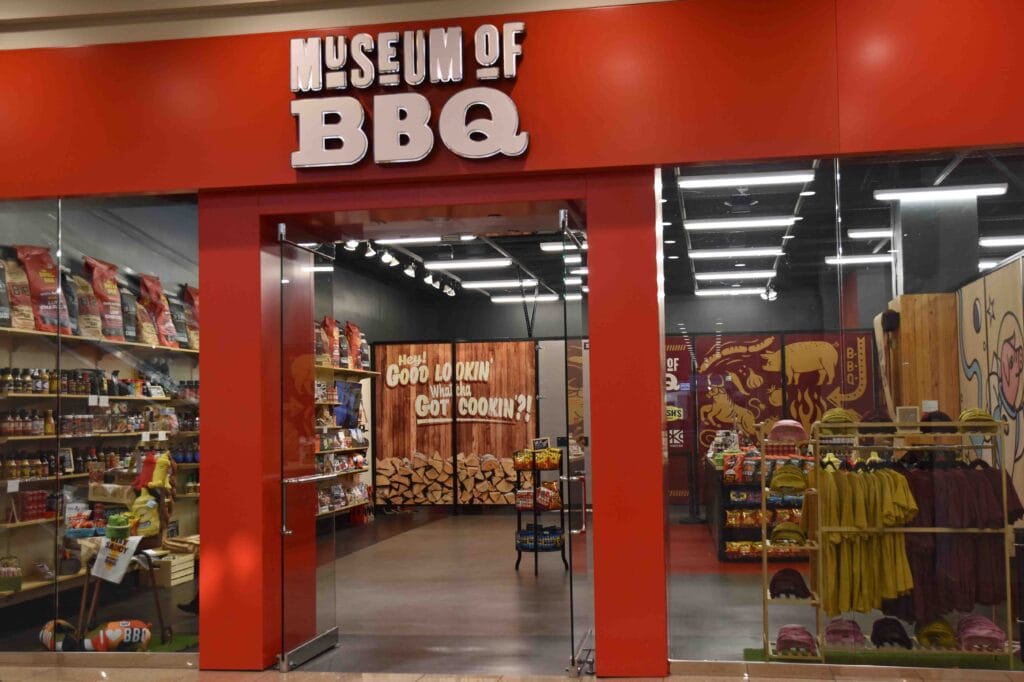 The Museum of BBQ is located in Crown Center in Kansas City.