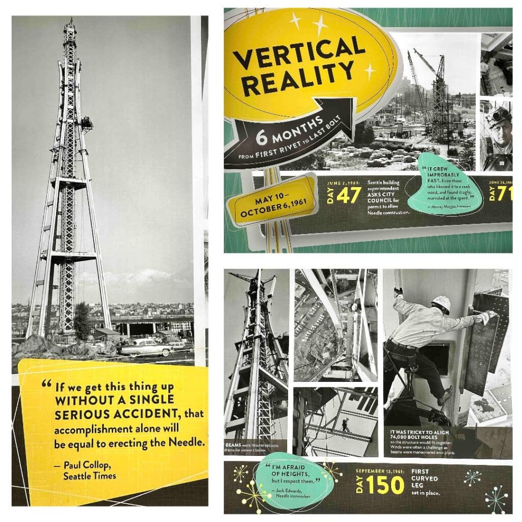 Building the Space Needle without injuries was an added bonus.