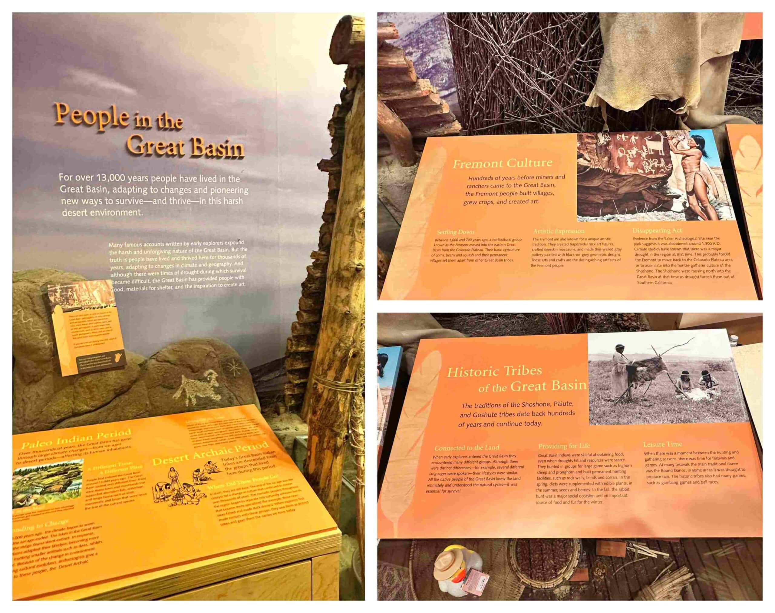 We discovered information about the indigenous people who once inhabited the Great Basin.