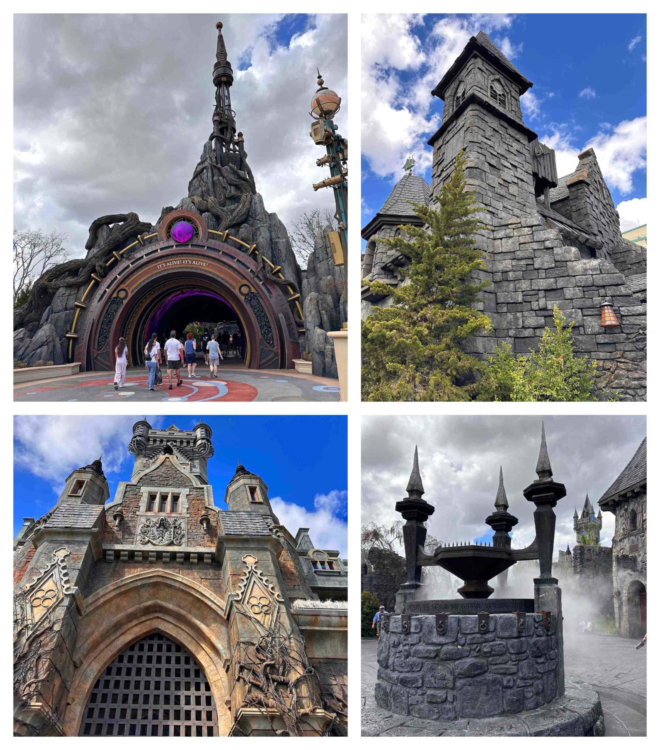 Dark Universe and Wizarding World, at Epic Universe, are immersive worlds where even the landscape is part of the story.