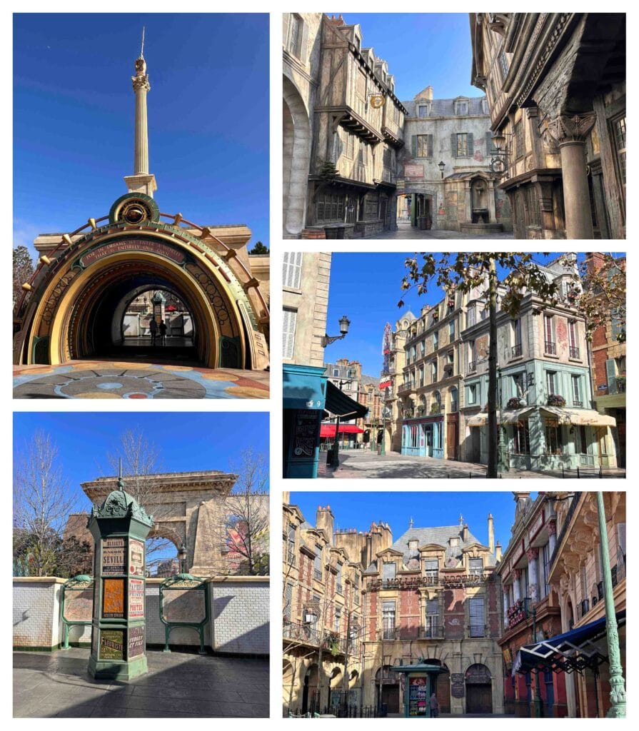 The entrance to Wizarding World leads to unimaginable scenery.