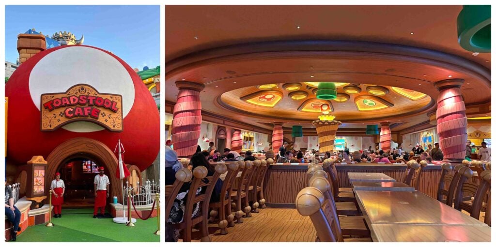 Toadstool Cafe is a good place to take a break but stay immersed in Epic Universe.