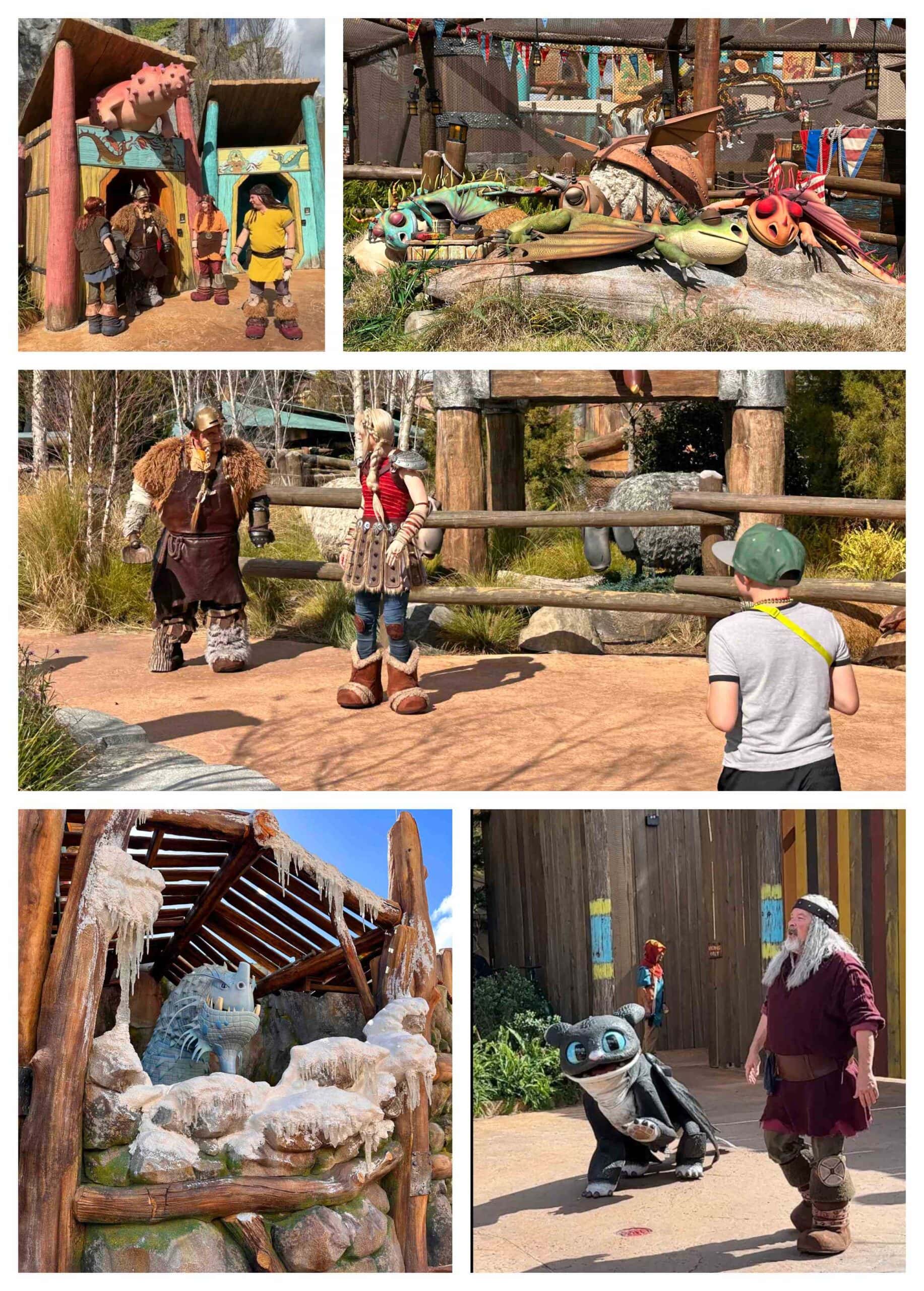 There are plenty of chances to interact with characters from the show.