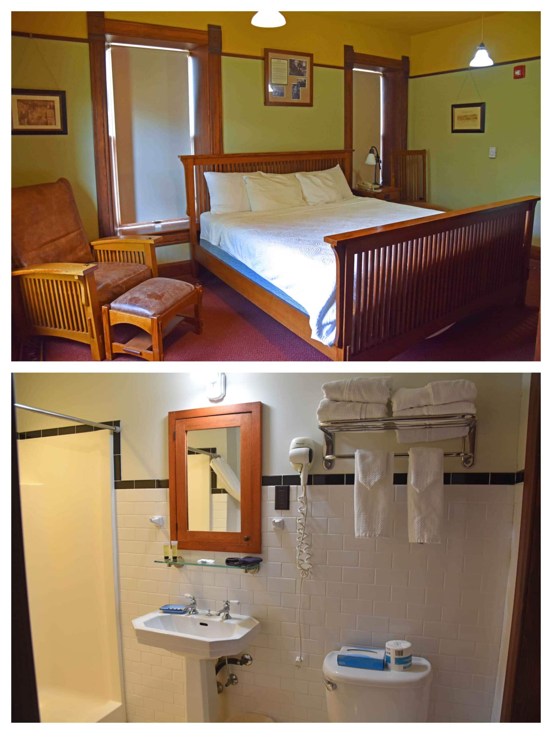 Our lodging at Midland Railroad Hotel gave us a feeling of nostalgia.