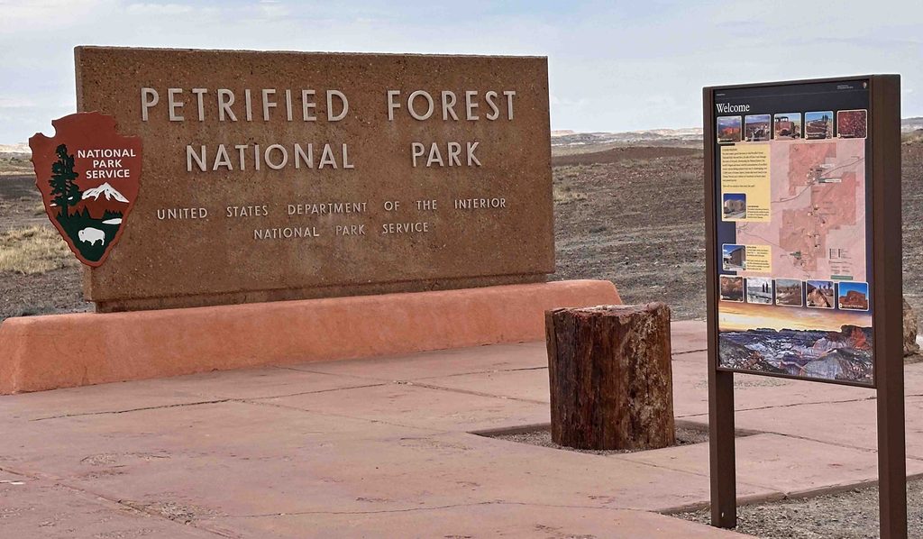 Painted Desert and Petrified Forest are a two-for-one park in Arizona.